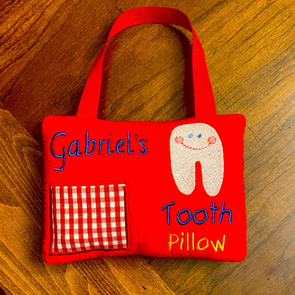 Gabriel’s Tooth Fairy Pillow